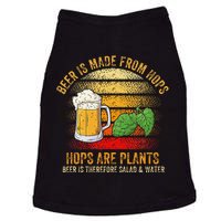 Hops Are Plants Beer Therefore Salad & Water Doggie Tank