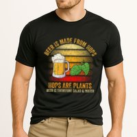 Hops Are Plants Beer Therefore Salad & Water Cooling Performance Crew T-Shirt