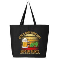 Hops Are Plants Beer Therefore Salad & Water 25L Jumbo Tote