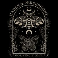 Hades And Persephone Moth And Butterfly Mythology Drawstring Bag