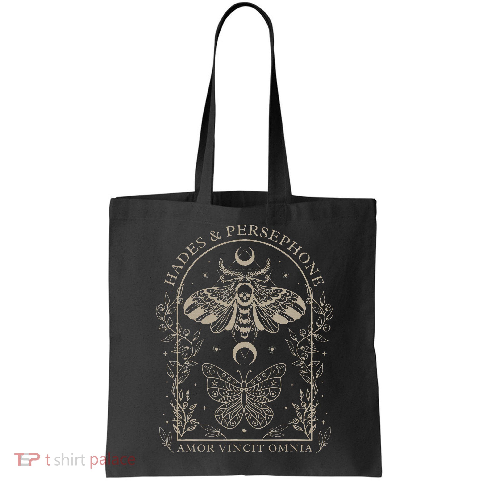 Hades And Persephone Moth And Butterfly Mythology Bag