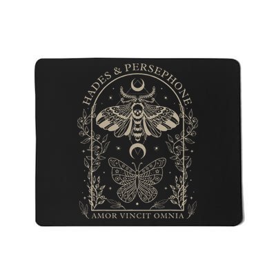 Hades And Persephone Moth And Butterfly Mythology Mousepad
