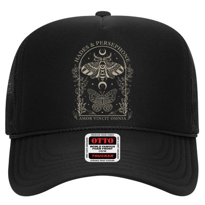 Hades And Persephone Moth And Butterfly Mythology Trucker Hat
