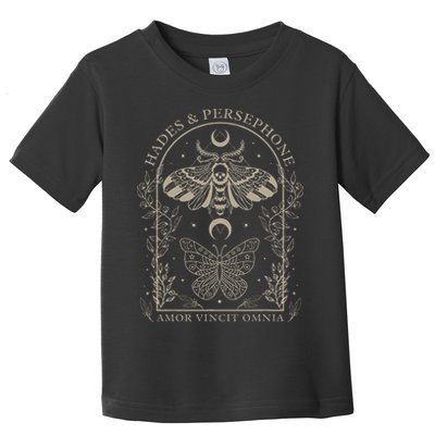 Hades And Persephone Moth And Butterfly Mythology Toddler T-Shirt