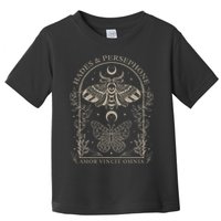 Hades And Persephone Moth And Butterfly Mythology Toddler T-Shirt
