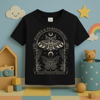 Hades And Persephone Moth And Butterfly Mythology Toddler T-Shirt