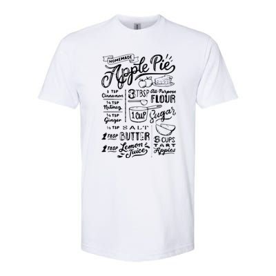 Homemade Apple Pie Recipe Softstyle CVC T-Shirt