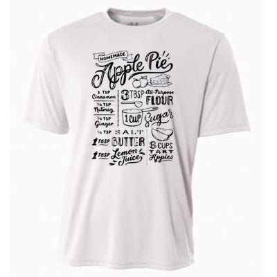 Homemade Apple Pie Recipe Cooling Performance Crew T-Shirt