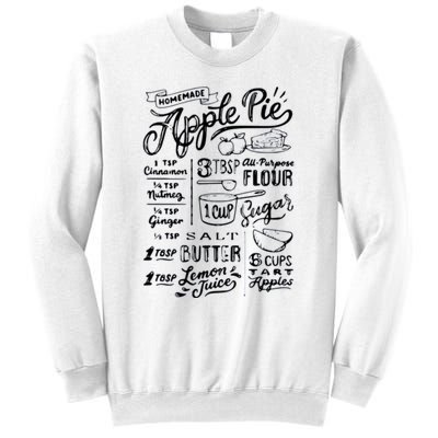 Homemade Apple Pie Recipe Sweatshirt