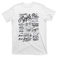 Homemade Apple Pie Recipe T-Shirt