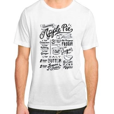 Homemade Apple Pie Recipe Adult ChromaSoft Performance T-Shirt