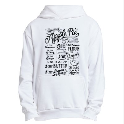 Homemade Apple Pie Recipe Urban Pullover Hoodie