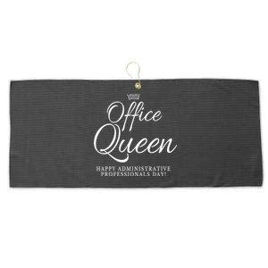 Happy Administrative Professionals Day Office Queen Cool Gift Large Microfiber Waffle Golf Towel