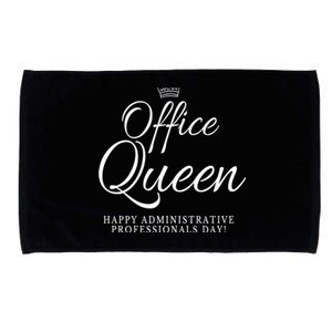 Happy Administrative Professionals Day Office Queen Cool Gift Microfiber Hand Towel