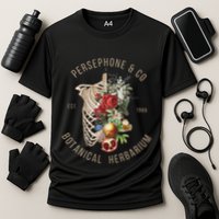 Hades And Persephone Persephone Botanical Herbarium Cooling Performance Crew T-Shirt