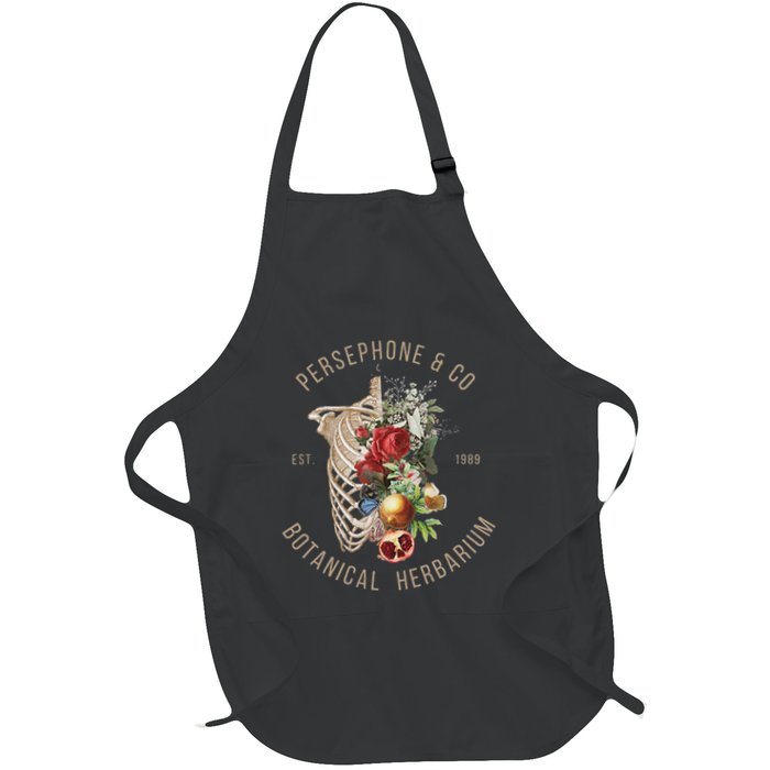 Hades And Persephone Persephone Botanical Herbarium Apron