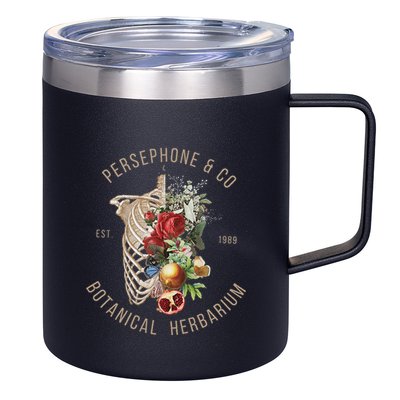 Hades And Persephone Persephone Botanical Herbarium 12oz Stainless Steel Coffee Mug
