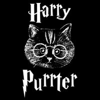 Harry Purrter Flexfit Unipanel Trucker Cap