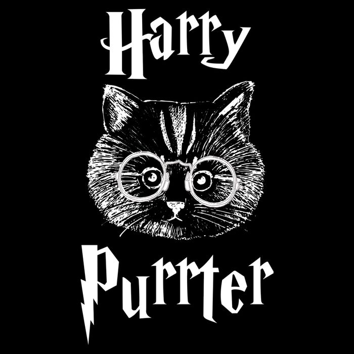 Harry Purrter Flexfit Unipanel Trucker Cap
