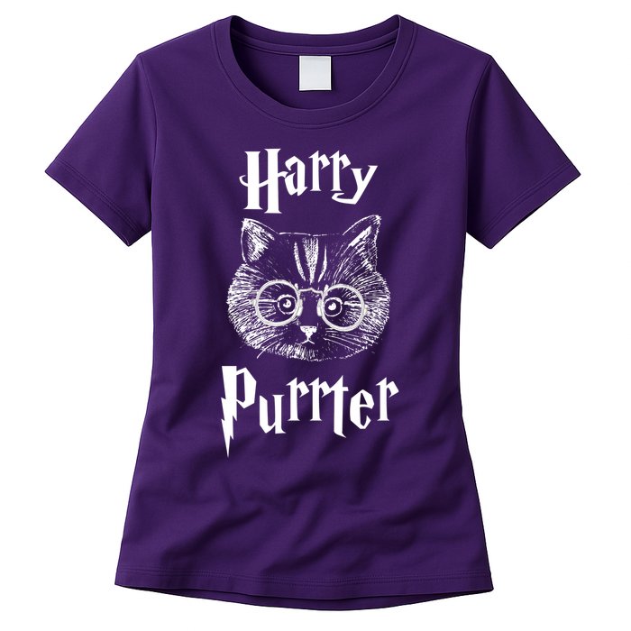 Harry Purrter Womens T-Shirt