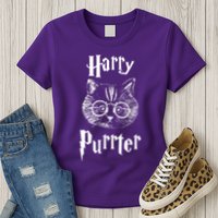 Harry Purrter Womens T-Shirt
