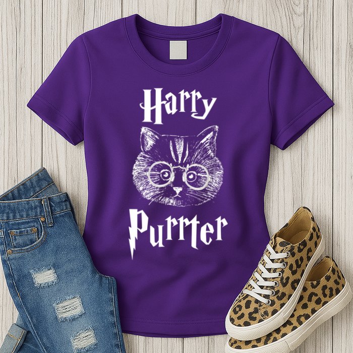 Harry Purrter Womens T-Shirt
