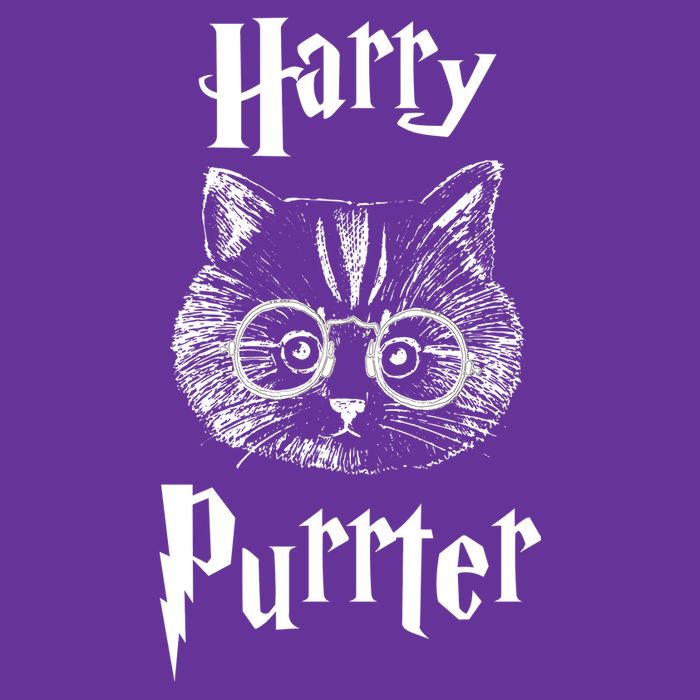 Harry Purrter Womens T-Shirt