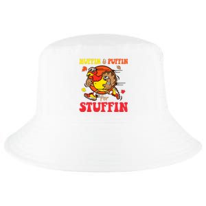 Huffin And Puffin Stuffin Thanksgiving Cute Turkey Run Trot Cool Comfort Performance Bucket Hat