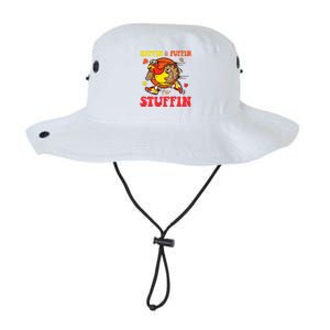 Huffin And Puffin Stuffin Thanksgiving Cute Turkey Run Trot Legacy Cool Fit Booney Bucket Hat