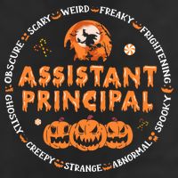 Halloween Assistant Principal Gift Adult Drive Performance Visor