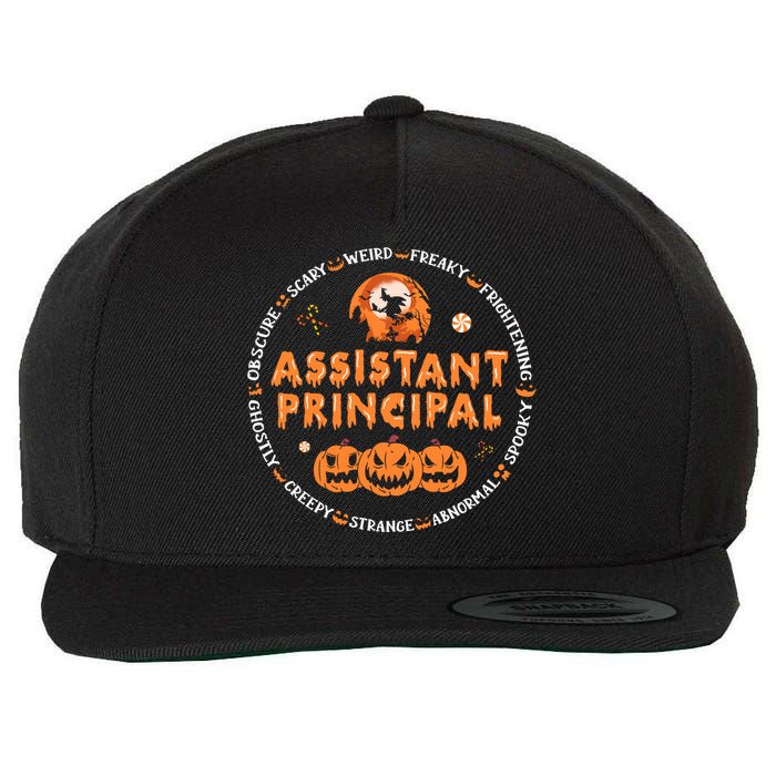 Halloween Assistant Principal Gift Wool Snapback Cap