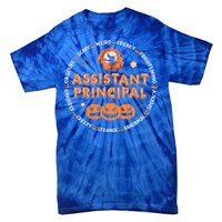 Halloween Assistant Principal Gift Tie-Dye T-Shirt