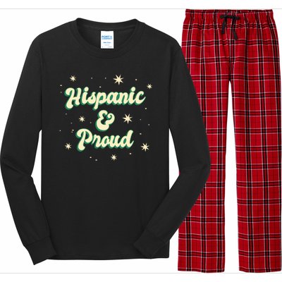 Hispanic And Proud Long Sleeve Pajama Set