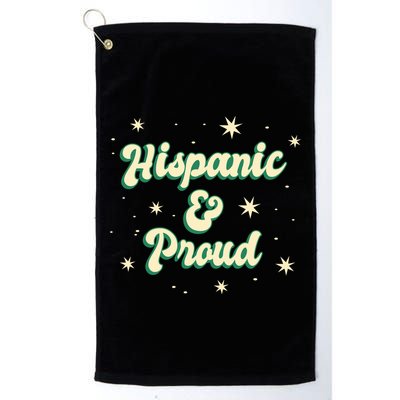Hispanic And Proud Golf Towel