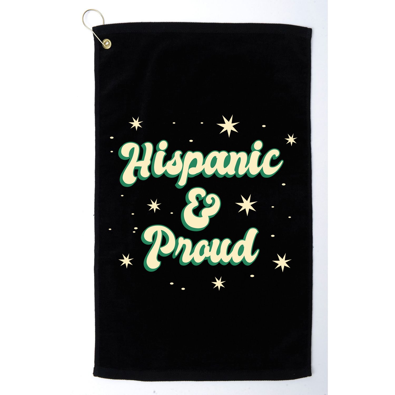 Hispanic And Proud Golf Towel