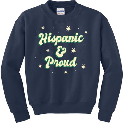 Hispanic And Proud Kids Sweatshirt