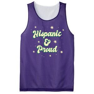 Hispanic And Proud Mesh Reversible Basketball Jersey Tank