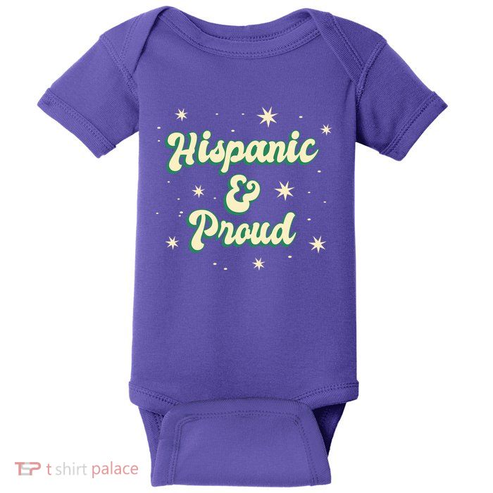 Hispanic And Proud Baby Bodysuit