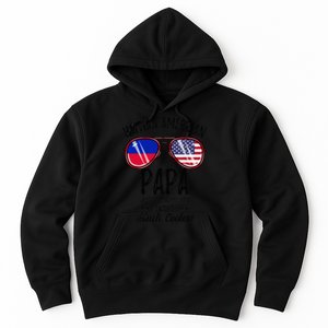 Haitian American Papa Haitian Fathers Day Hoodie