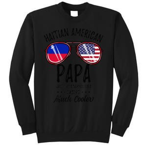 Haitian American Papa Haitian Fathers Day Sweatshirt