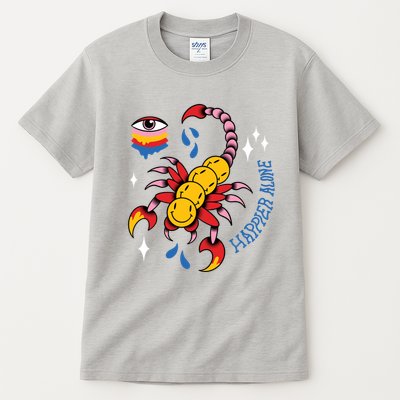 Happier Alone Centipede Tall T-Shirt