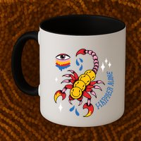 Happier Alone Centipede Mug