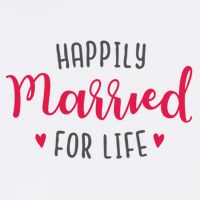 Happily Married For Life Cooling Performance Crew T-Shirt