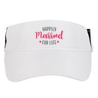 Happily Married For Life Adult Drive Performance Visor