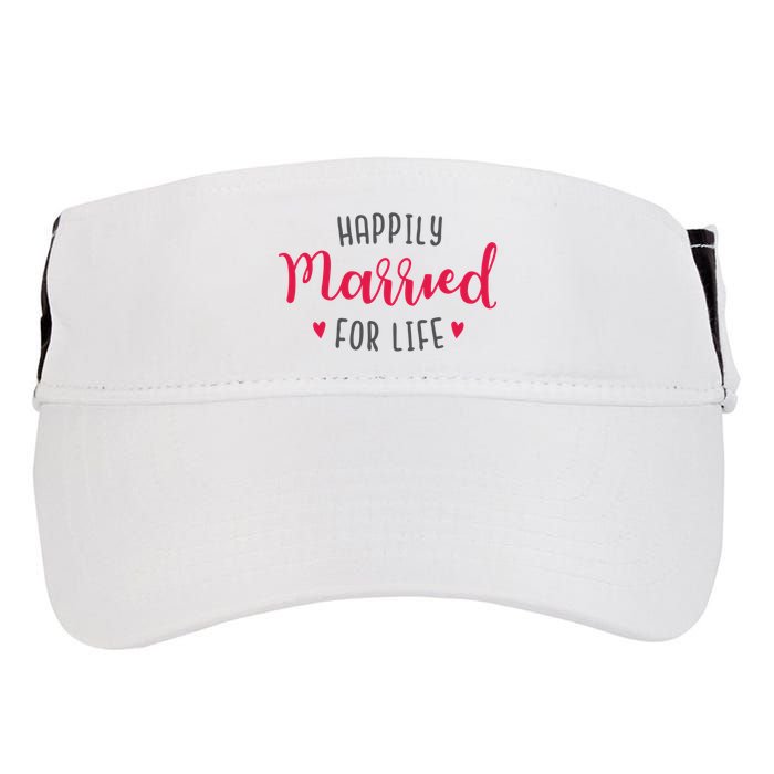 Happily Married For Life Adult Drive Performance Visor