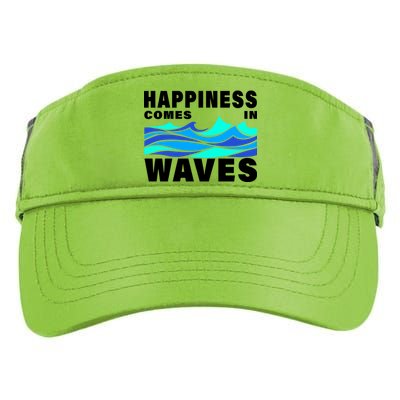 Happiness Comes In Waves Adult Drive Performance Visor