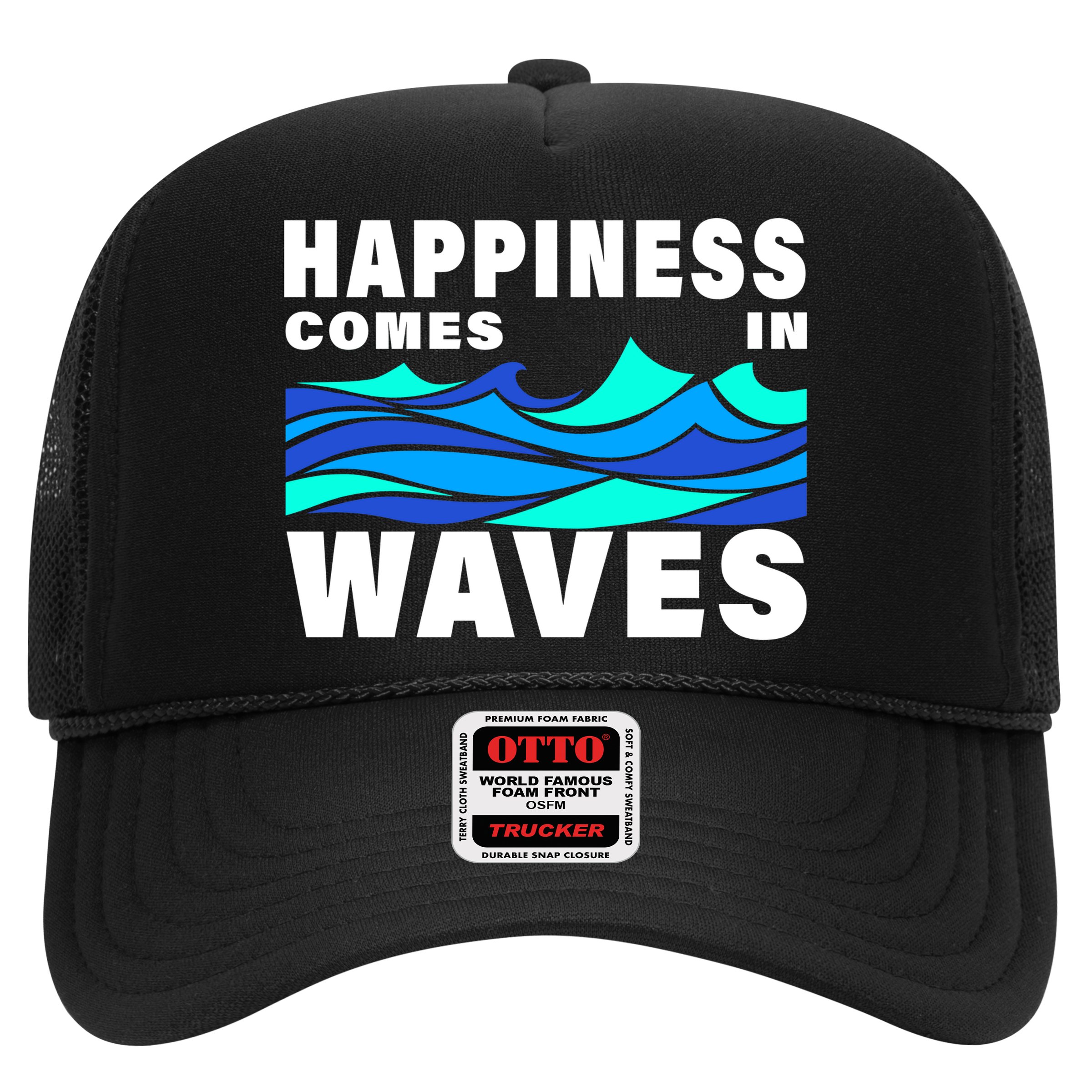 Happiness Comes In Waves Hat