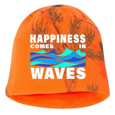 Happiness Comes In Waves Kati - Camo Knit Beanie