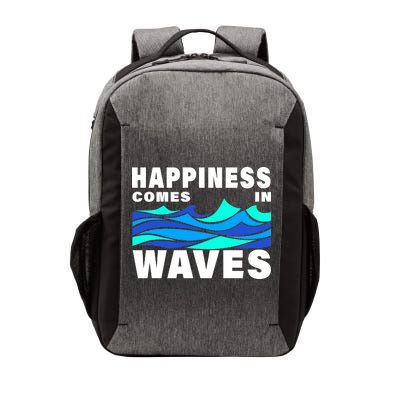 Happiness Comes In Waves Vector Backpack