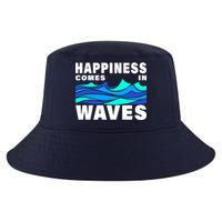 Happiness Comes In Waves Cool Comfort Performance Bucket Hat